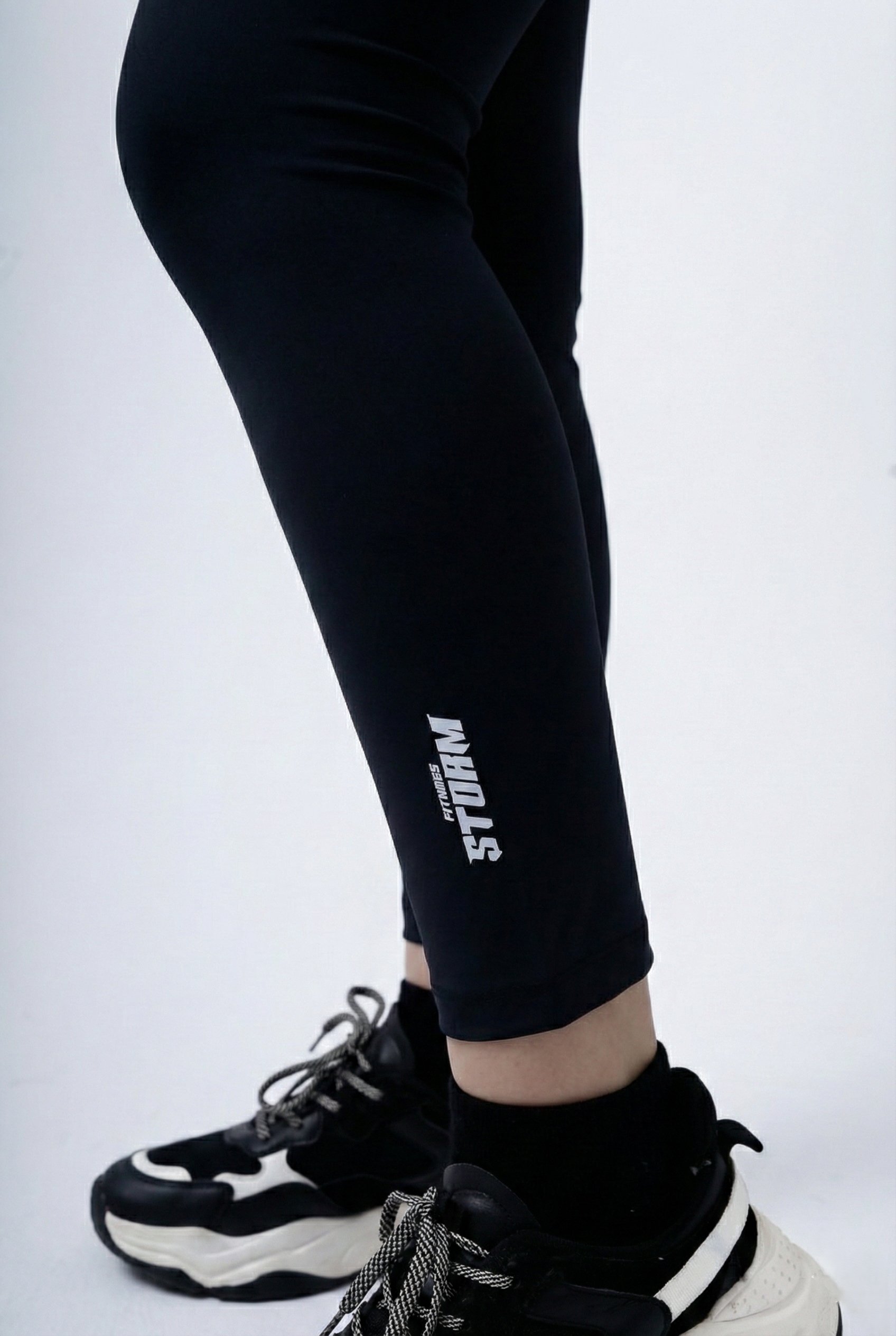 Women’s Black Leggings - Image 2